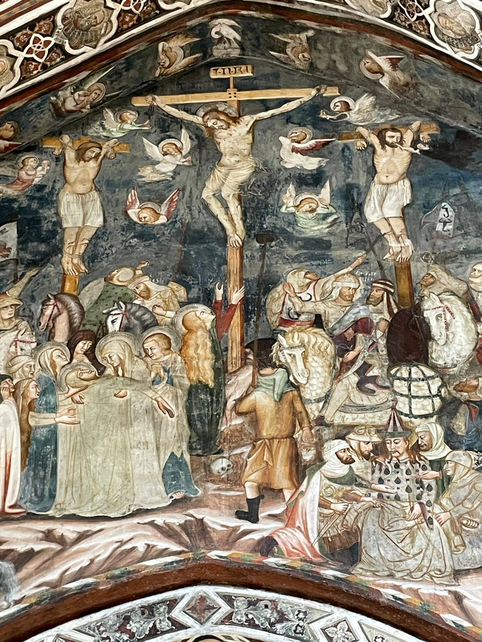 Affreschi al Sacro Speco di San Benedetto a Subiaco