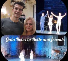 <p>Arena di Verona 20 luglio 2022&nbsp;</p><p>la Presidente Natalia Iordanov con Roberto Bolle</p>