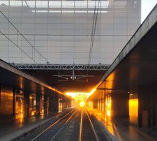 Si prospetta una giornata di fuoco già all'alba. Roma Termini Agosto 2025